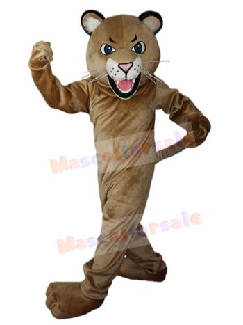 Leopard mascot costume