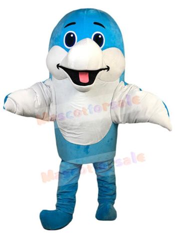 Dolphin mascot costume