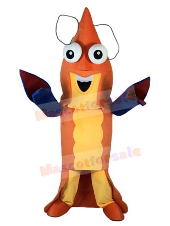 Lobster mascot costume