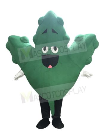 Fancy Leaf Dress Mascot Costumes
