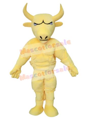 Bull mascot costume