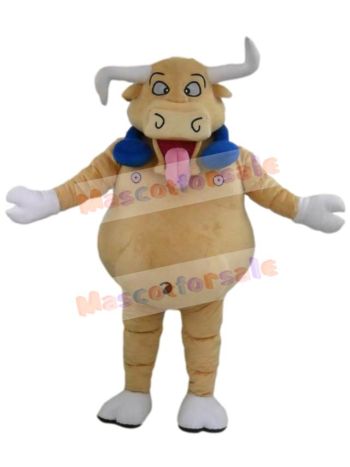 Bull mascot costume