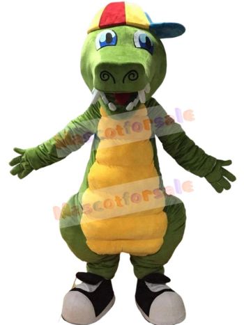 Crocodile mascot costume