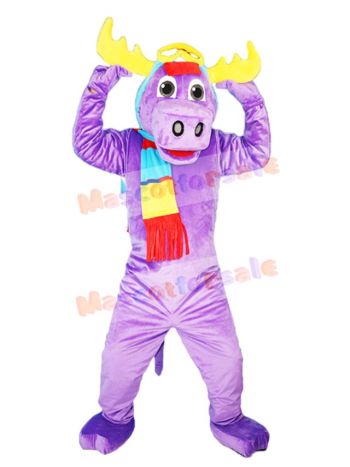 Moose mascot costume