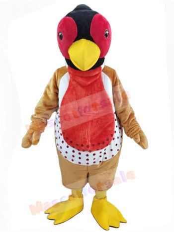 Pheasant mascot costume