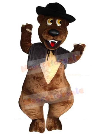 Bear mascot costume