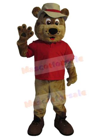 Bear mascot costume