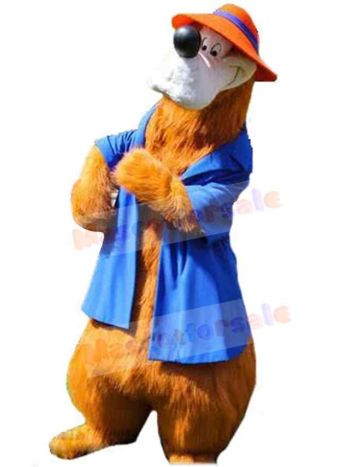 Bear mascot costume