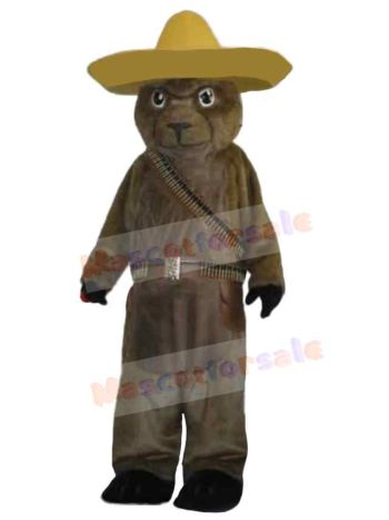 Bear mascot costume