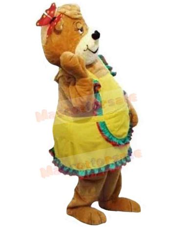 Bear mascot costume
