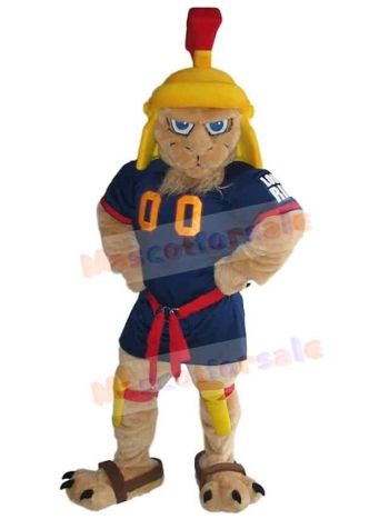 Leopard mascot costume