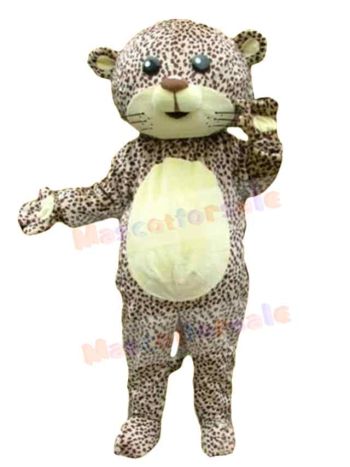 Leopard mascot costume