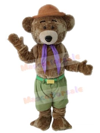 Bear mascot costume