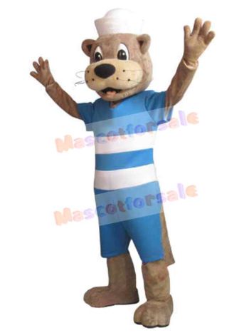 Otter mascot costume