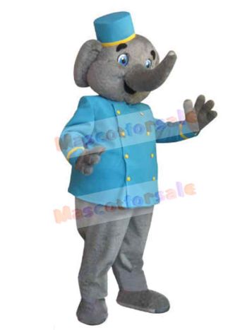 Elephant mascot costume