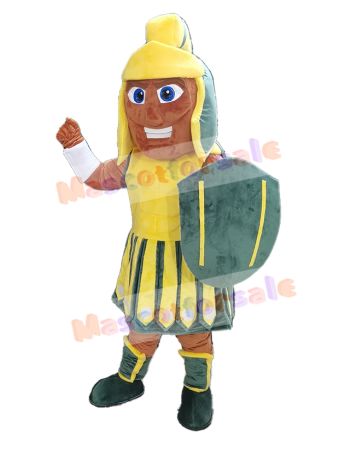 Spartan mascot costume