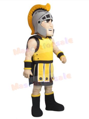 Spartan mascot costume
