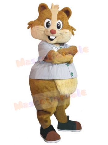Hamster mascot costume