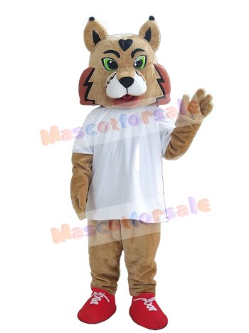 Wildcat mascot costume