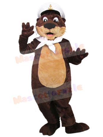 Otter mascot costume