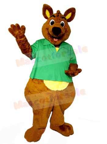 Kangaroo mascot costume
