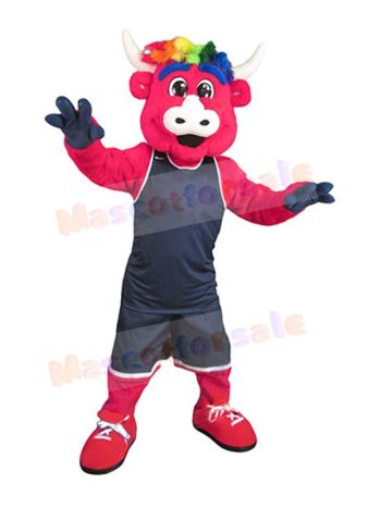 Bull mascot costume