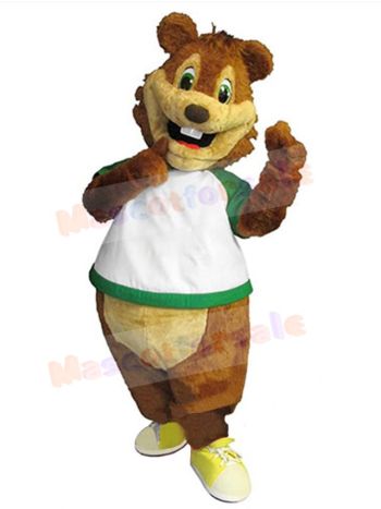 Squirrel mascot costume