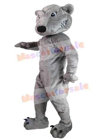 Wolf mascot costume