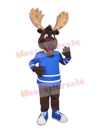 Moose mascot costume