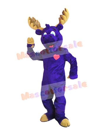 Moose mascot costume