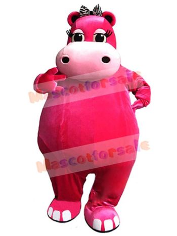 Hippo mascot costume