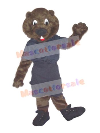 Beaver mascot costume