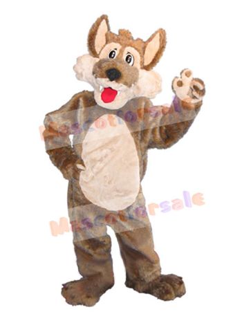Coyote mascot costume