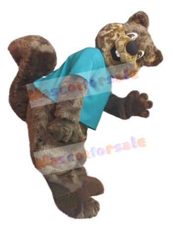 Squirrel mascot costume