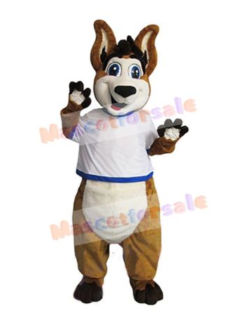 Kangaroo mascot costume