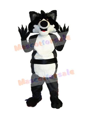 Raccoon mascot costume