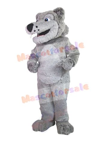 Wolf mascot costume