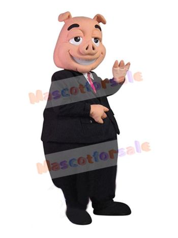 Pig mascot costume