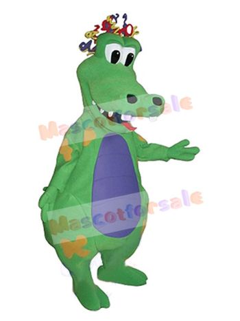 Crocodile mascot costume