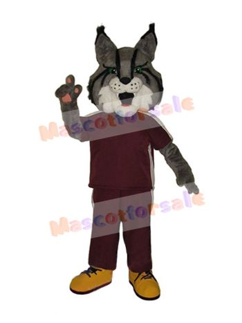 Lynx mascot costume