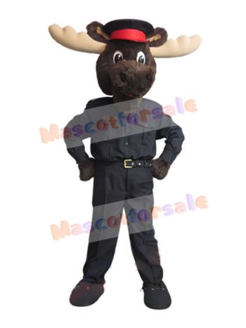 Moose mascot costume