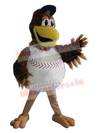 Hawk mascot costume