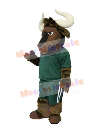 Bull mascot costume