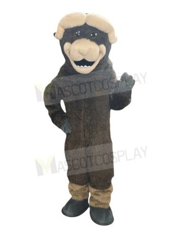 Strong Muskox Mascot Costume