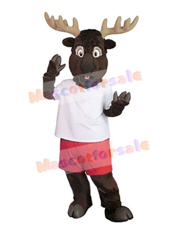 Elk mascot costume