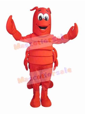 Lobster mascot costume