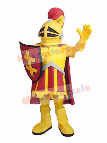 Knight mascot costume