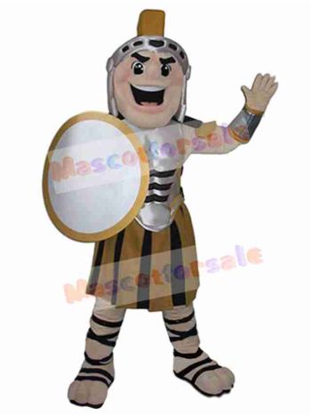 Spartan mascot costume
