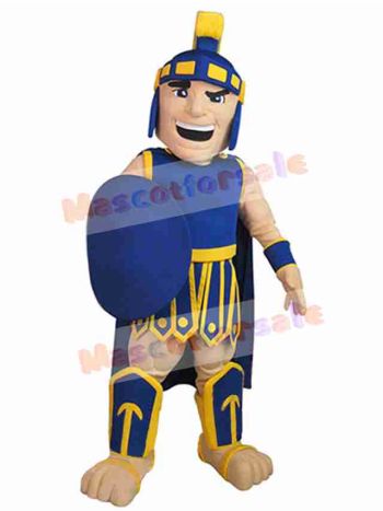 Spartan mascot costume