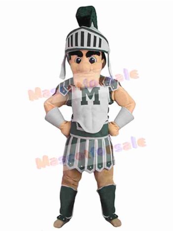 Spartan mascot costume
